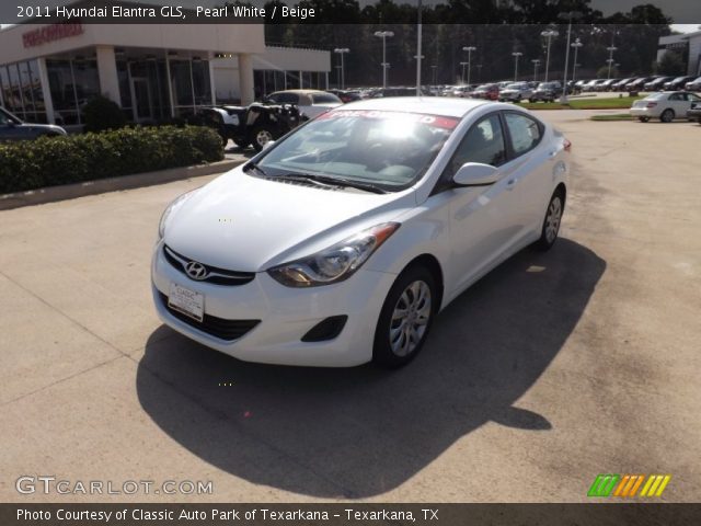 2011 Hyundai Elantra GLS in Pearl White
