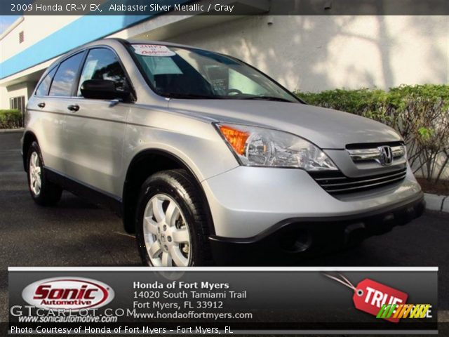 2009 Honda CR-V EX in Alabaster Silver Metallic