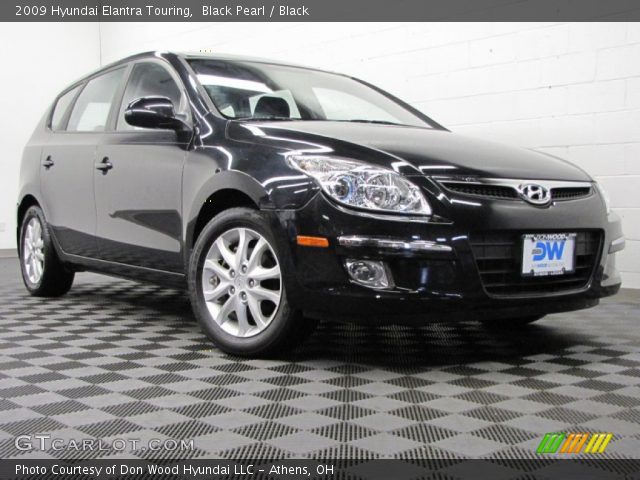 2009 Hyundai Elantra Touring in Black Pearl