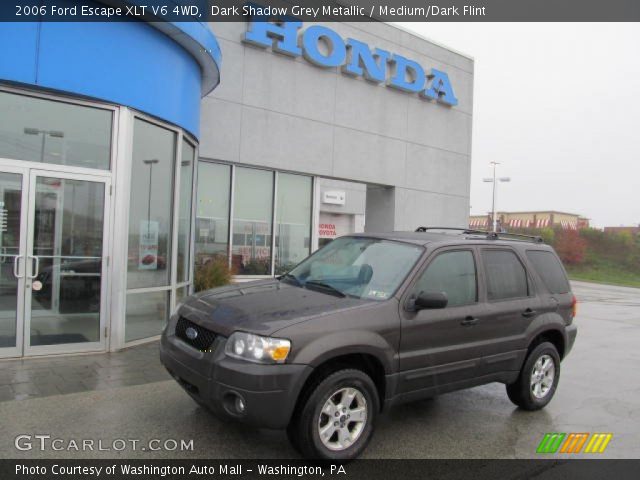 2006 Ford Escape XLT V6 4WD in Dark Shadow Grey Metallic