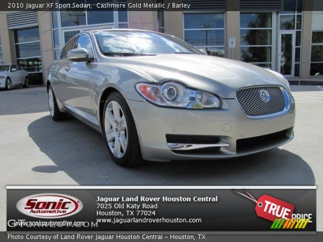 2010 Jaguar XF Sport Sedan in Cashmere Gold Metallic