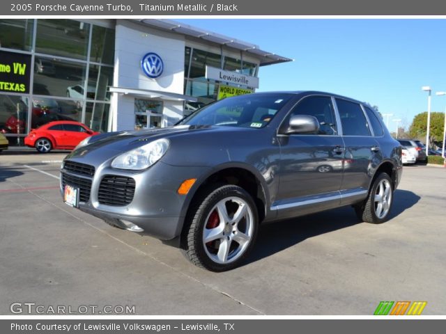 2005 Porsche Cayenne Turbo in Titanium Metallic