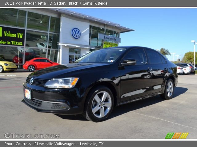 2011 Volkswagen Jetta TDI Sedan in Black