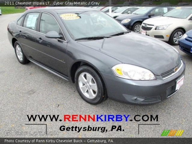 2011 Chevrolet Impala LT in Cyber Gray Metallic