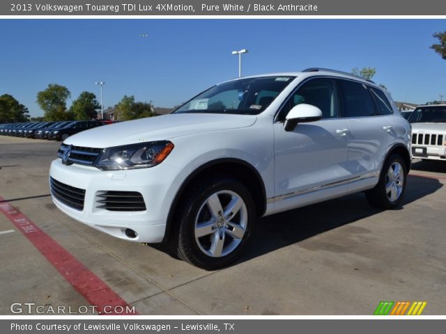 2013 Volkswagen Touareg TDI Lux 4XMotion in Pure White