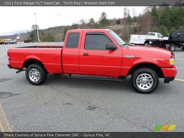 2011 Ford Ranger XLT SuperCab in Torch Red