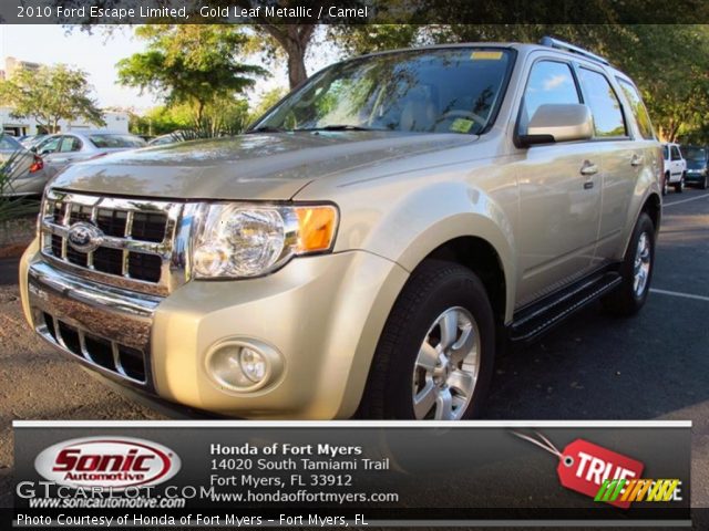 2010 Ford Escape Limited in Gold Leaf Metallic