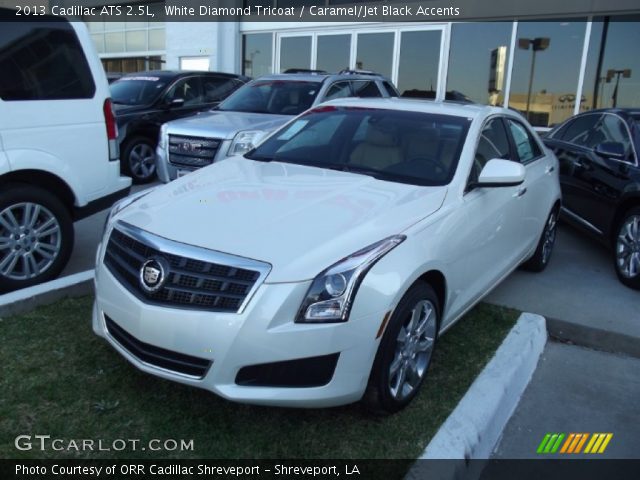 2013 Cadillac ATS 2.5L in White Diamond Tricoat