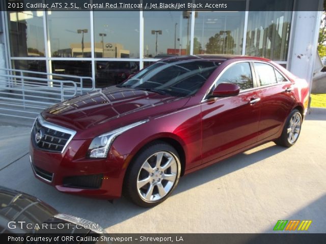 2013 Cadillac ATS 2.5L in Crystal Red Tintcoat
