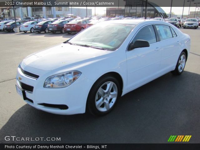 2012 Chevrolet Malibu LS in Summit White