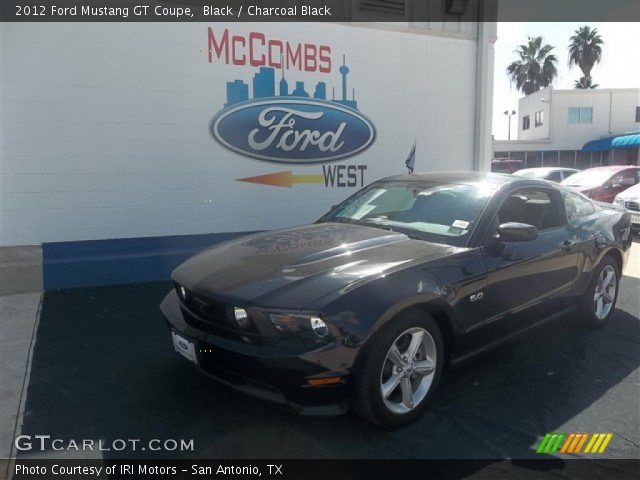 2012 Ford Mustang GT Coupe in Black