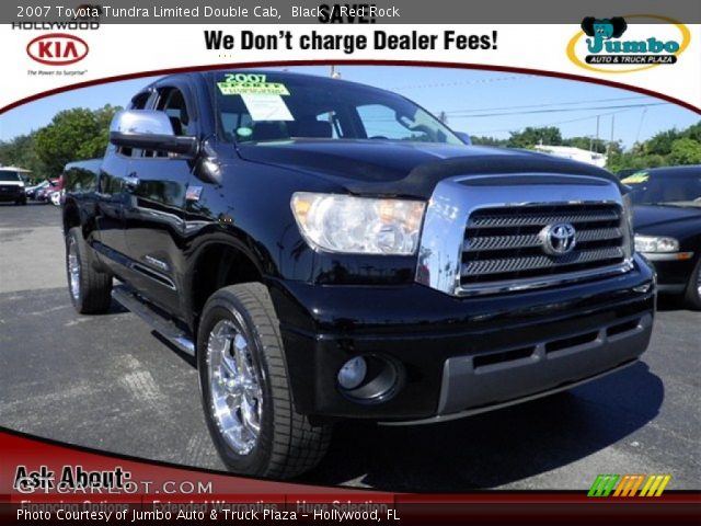 2007 Toyota Tundra Limited Double Cab in Black