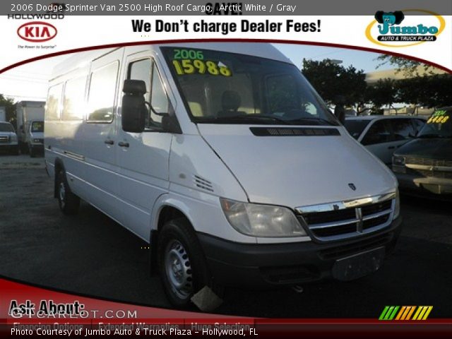 2006 Dodge Sprinter Van 2500 High Roof Cargo in Arctic White