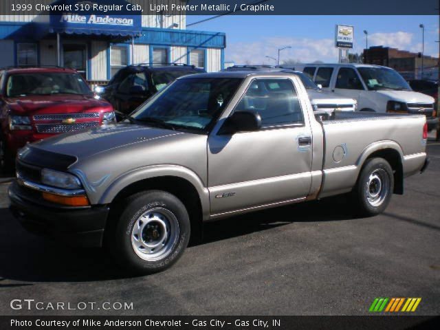 1999 Chevrolet S10 Regular Cab in Light Pewter Metallic