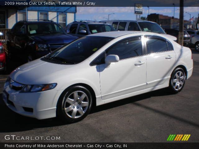 2009 Honda civic lx white #7
