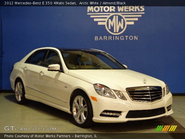 2012 Mercedes-Benz E 350 4Matic Sedan in Arctic White