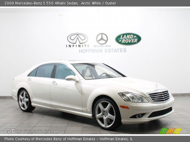 2009 Mercedes-Benz S 550 4Matic Sedan in Arctic White