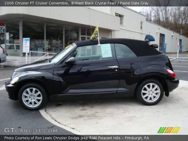 2006 Chrysler PT Cruiser Convertible in Brilliant Black Crystal Pearl