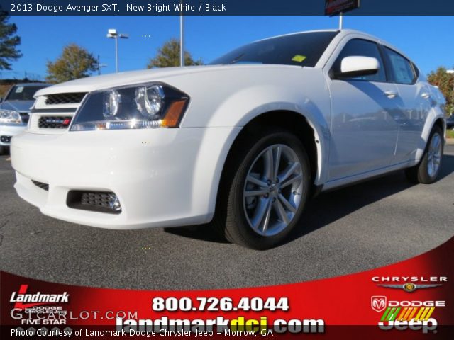 2013 Dodge Avenger SXT in New Bright White