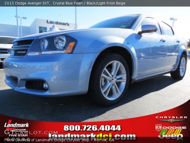 2013 Dodge Avenger SXT in Crystal Blue Pearl