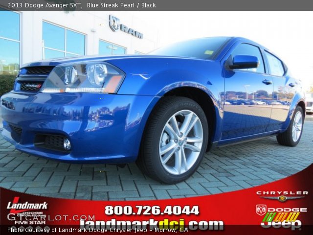 2013 Dodge Avenger SXT in Blue Streak Pearl