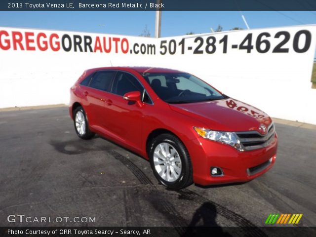 2013 Toyota Venza LE in Barcelona Red Metallic