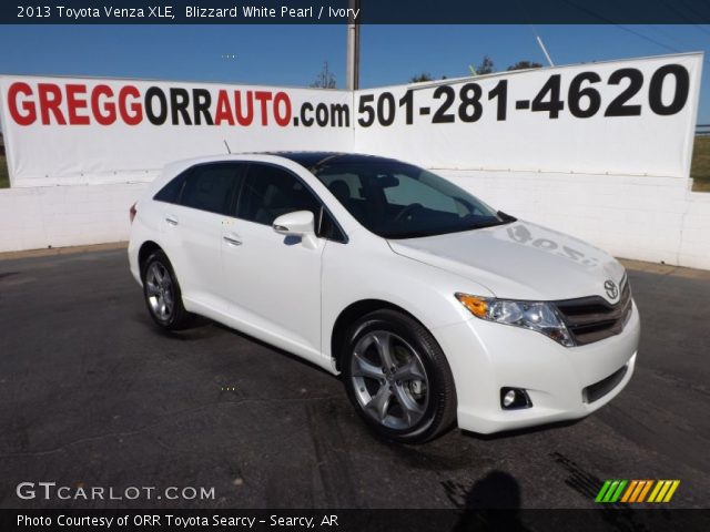 2013 Toyota Venza XLE in Blizzard White Pearl