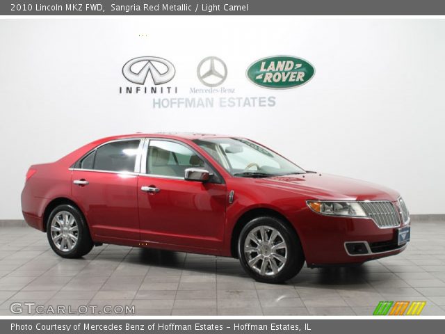 2010 Lincoln MKZ FWD in Sangria Red Metallic