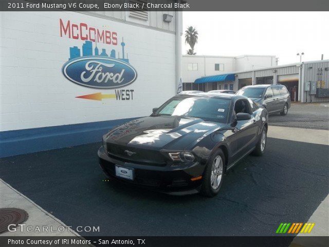 2011 Ford Mustang V6 Coupe in Ebony Black