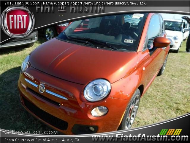 2013 Fiat 500 Sport in Rame (Copper)