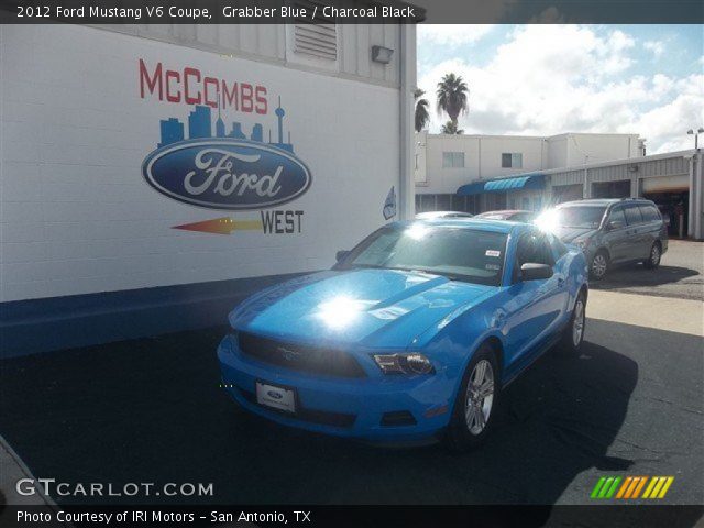 2012 Ford Mustang V6 Coupe in Grabber Blue