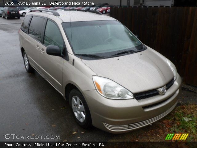 2005 Toyota Sienna LE in Desert Sand Mica