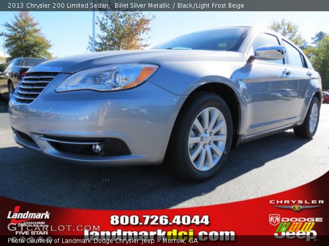 2013 Chrysler 200 Limited Sedan in Billet Silver Metallic