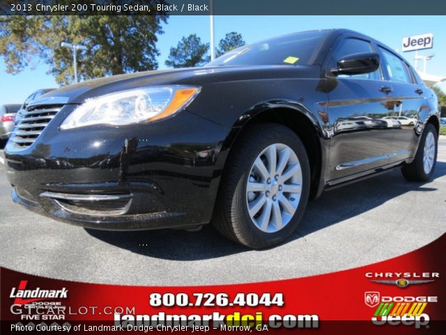 2013 Chrysler 200 Touring Sedan in Black
