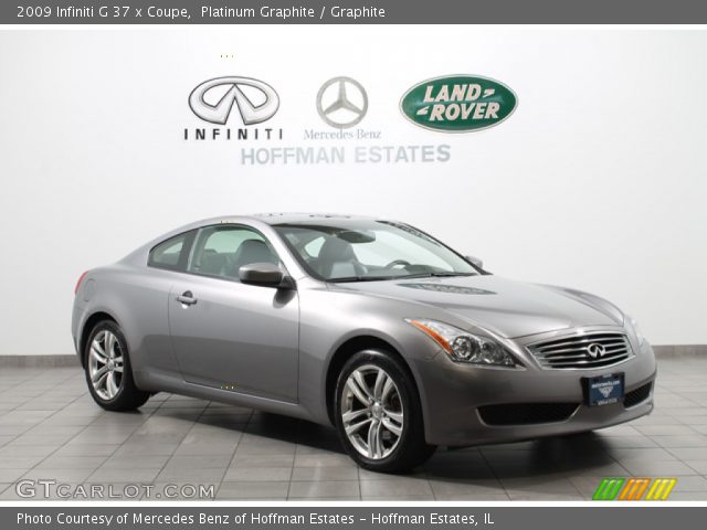 2009 Infiniti G 37 x Coupe in Platinum Graphite