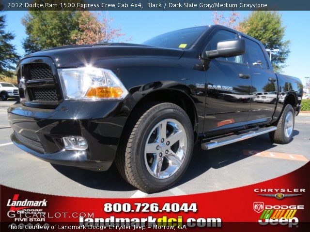 2012 Dodge Ram 1500 Express Crew Cab 4x4 in Black