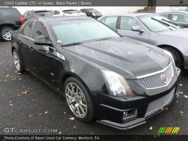 2009 Cadillac CTS -V Sedan in Black Raven