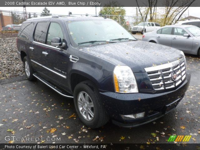2008 Cadillac Escalade ESV AWD in Blue Chip