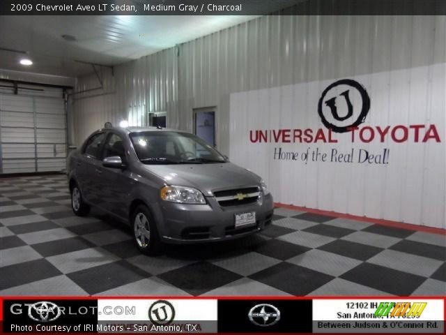 2009 Chevrolet Aveo LT Sedan in Medium Gray