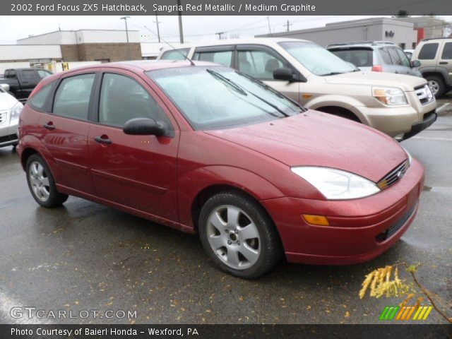 2002 Ford Focus ZX5 Hatchback in Sangria Red Metallic