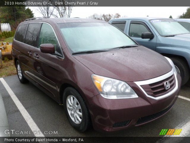 2010 Honda Odyssey EX-L in Dark Cherry Pearl