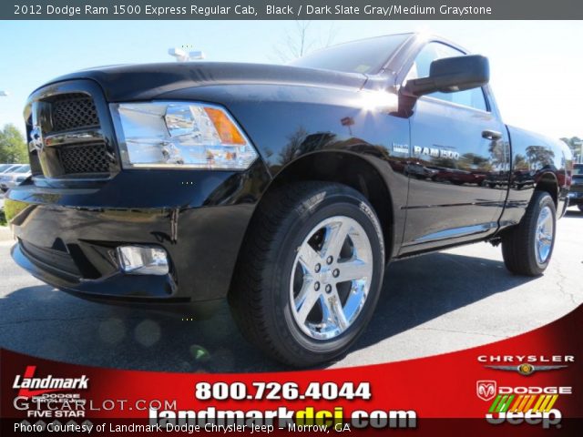 2012 Dodge Ram 1500 Express Regular Cab in Black