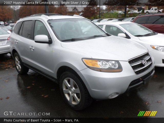 2007 Hyundai Santa Fe Limited 4WD in Bright Silver