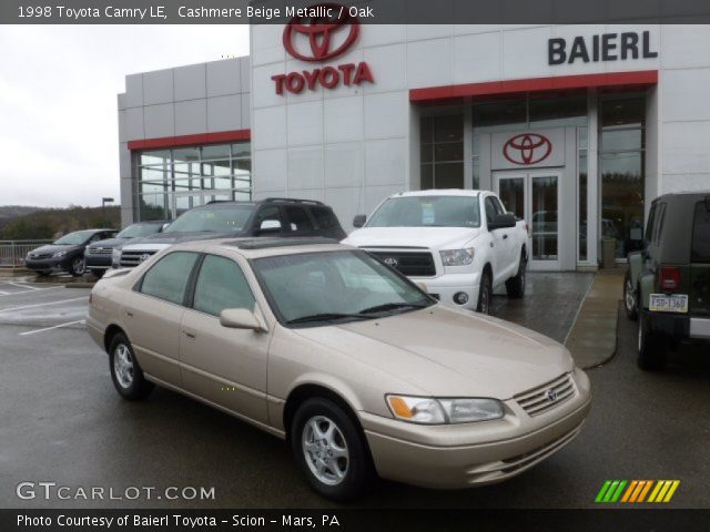 1998 Toyota Camry LE in Cashmere Beige Metallic