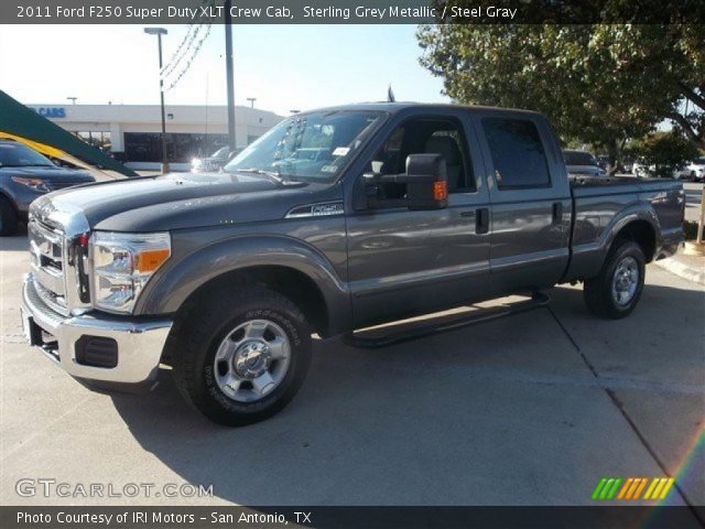 2011 Ford F250 Super Duty XLT Crew Cab in Sterling Grey Metallic