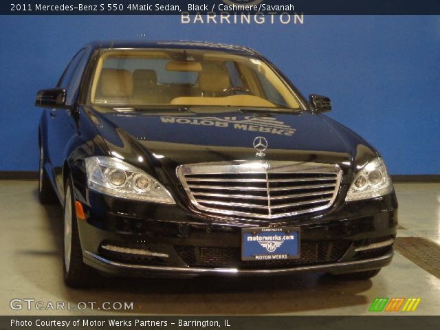 2011 Mercedes-Benz S 550 4Matic Sedan in Black