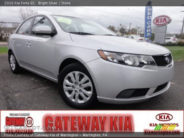 2010 Kia Forte EX in Bright Silver