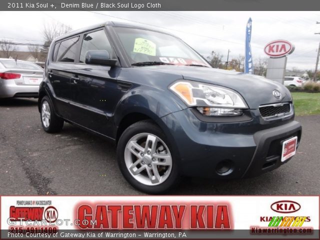 2011 Kia Soul + in Denim Blue