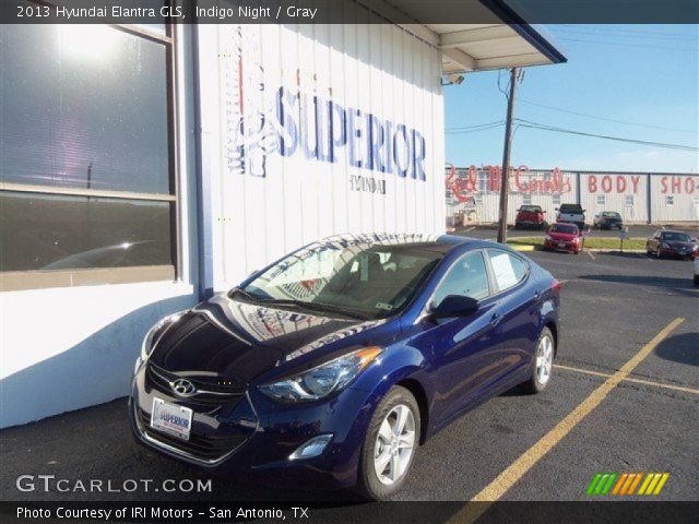 2013 Hyundai Elantra GLS in Indigo Night