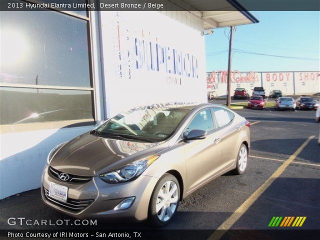 2013 Hyundai Elantra Limited in Desert Bronze